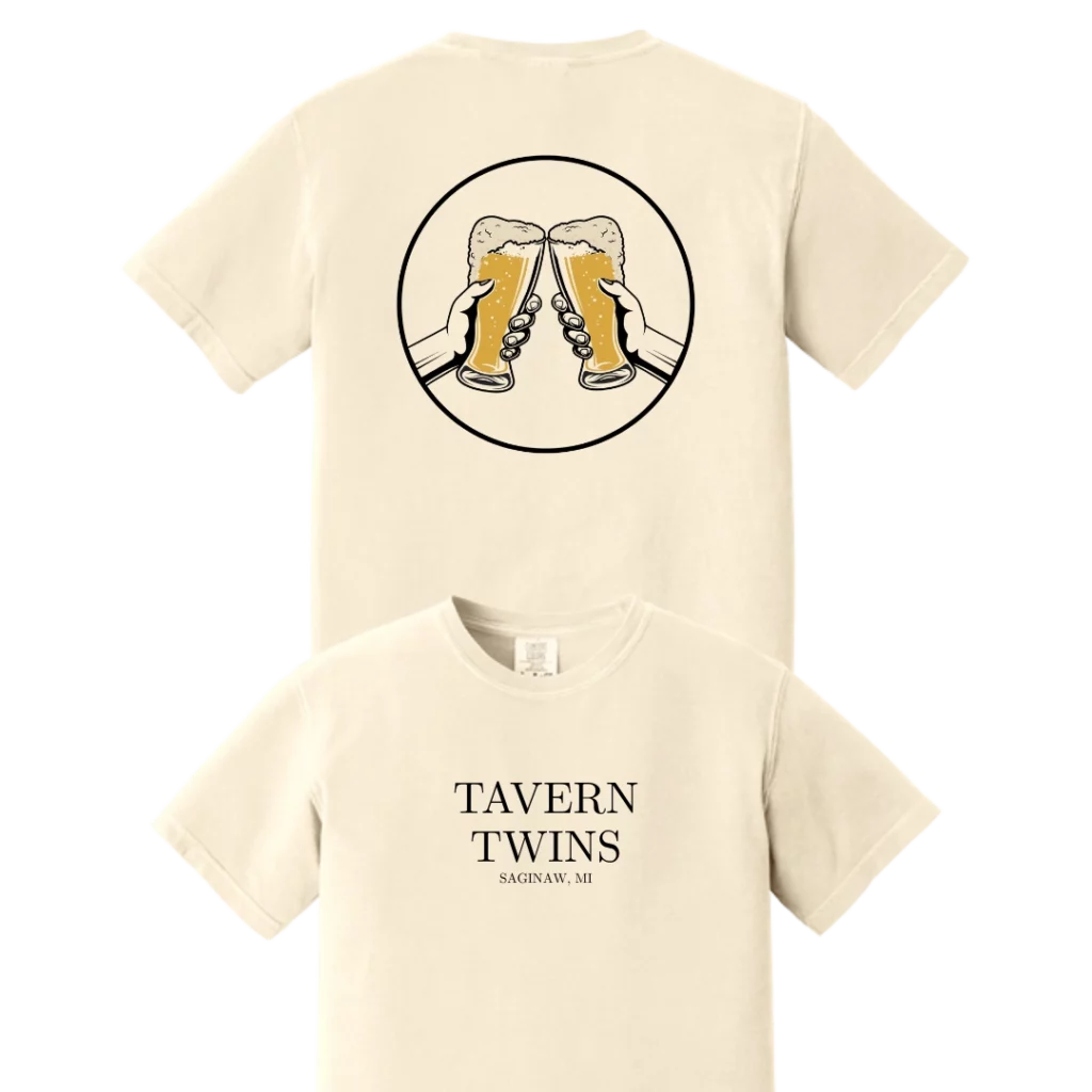 Tavern Twins Ivory Comfort Colors® Heavyweight Ring Spun Tee