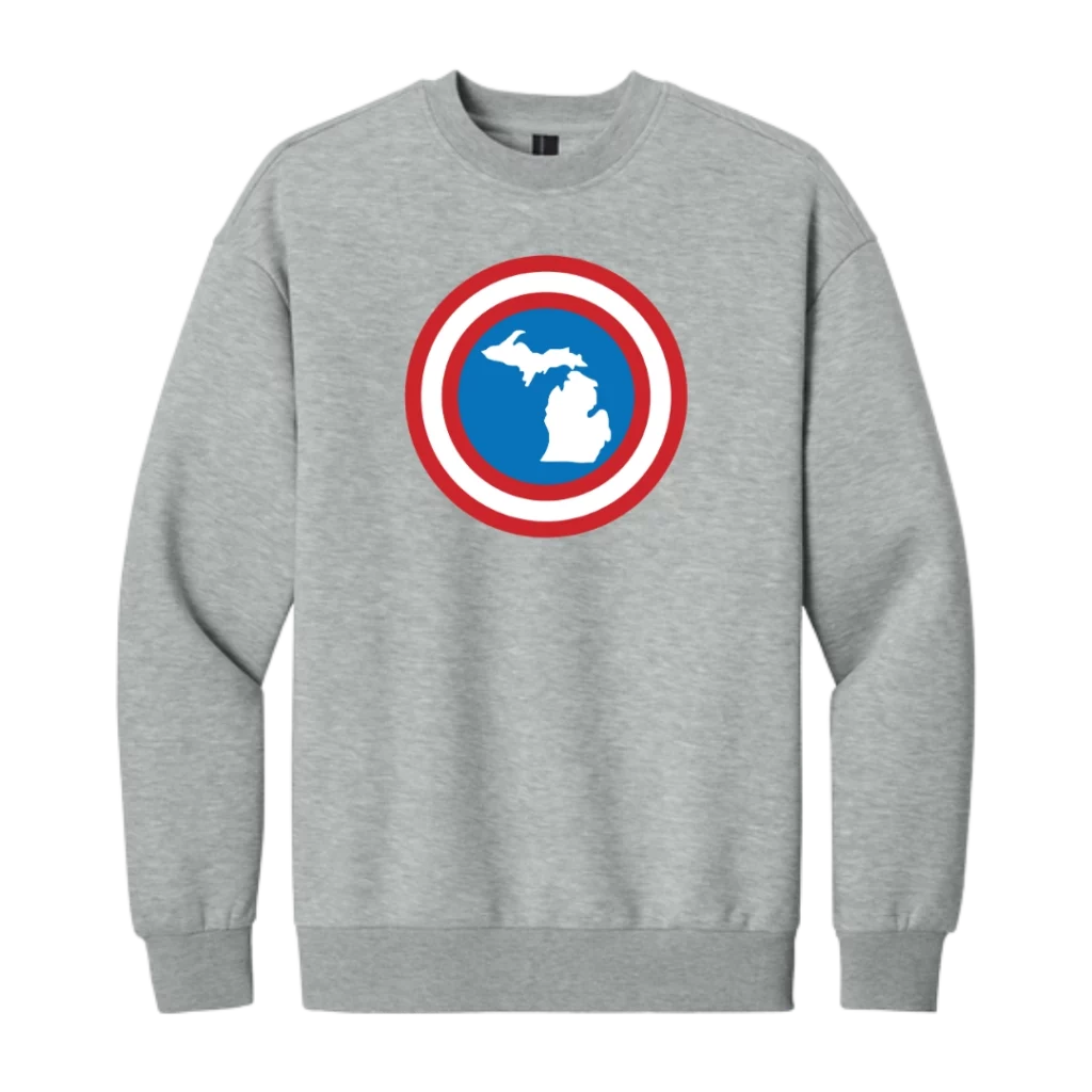 Michigan Shield District® V.I.T.™ Heavyweight Fleece Crew